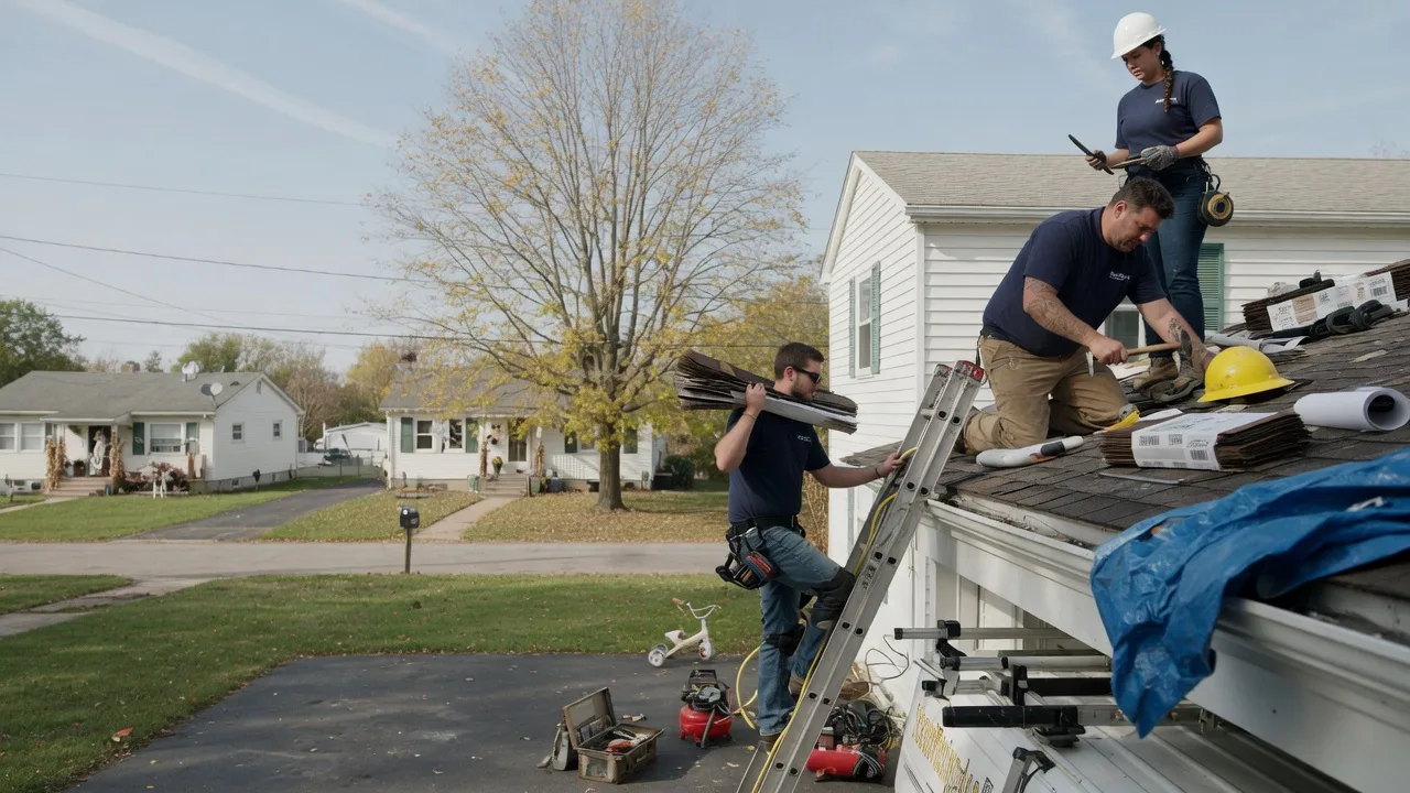 Local Roofing Contractors in Elliott, IL near me